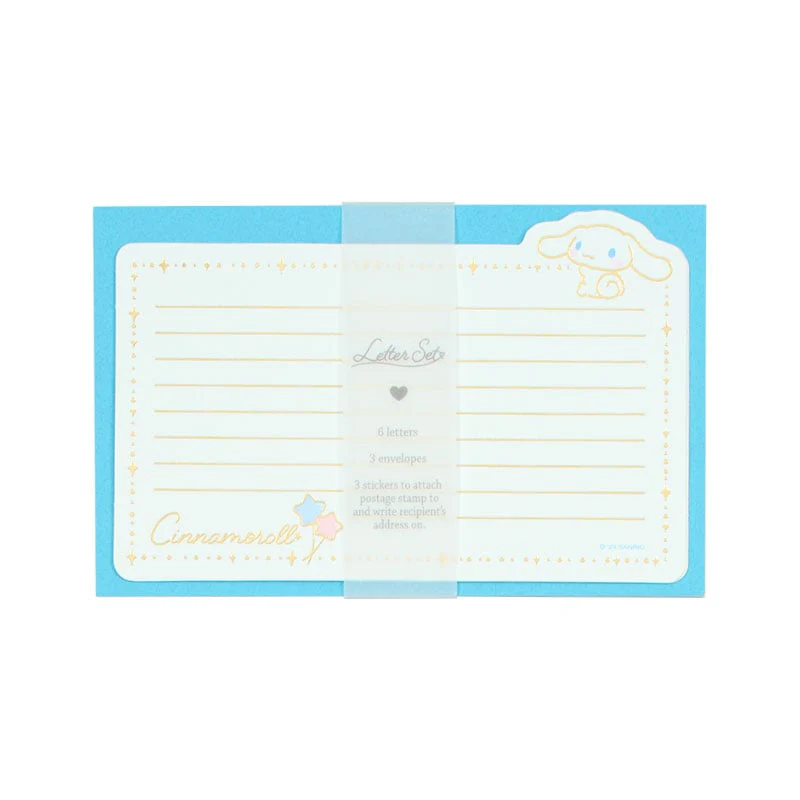 Cinnamoroll Classic Enclosure Letter Set