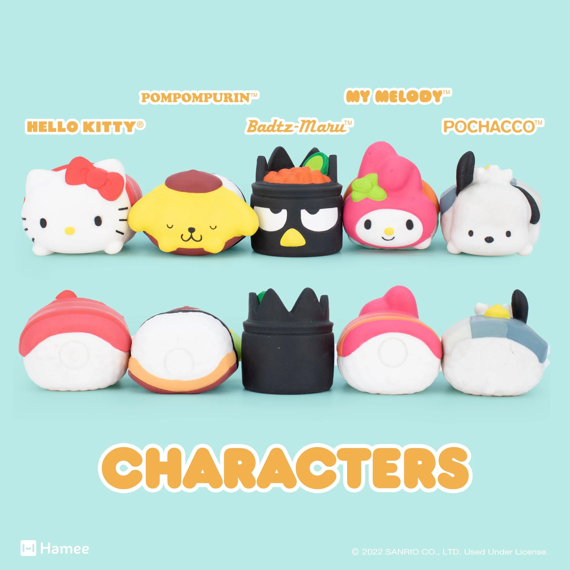 Hello Kitty and Friends Sushi Capsule Squishies (Series 4) - Image 3