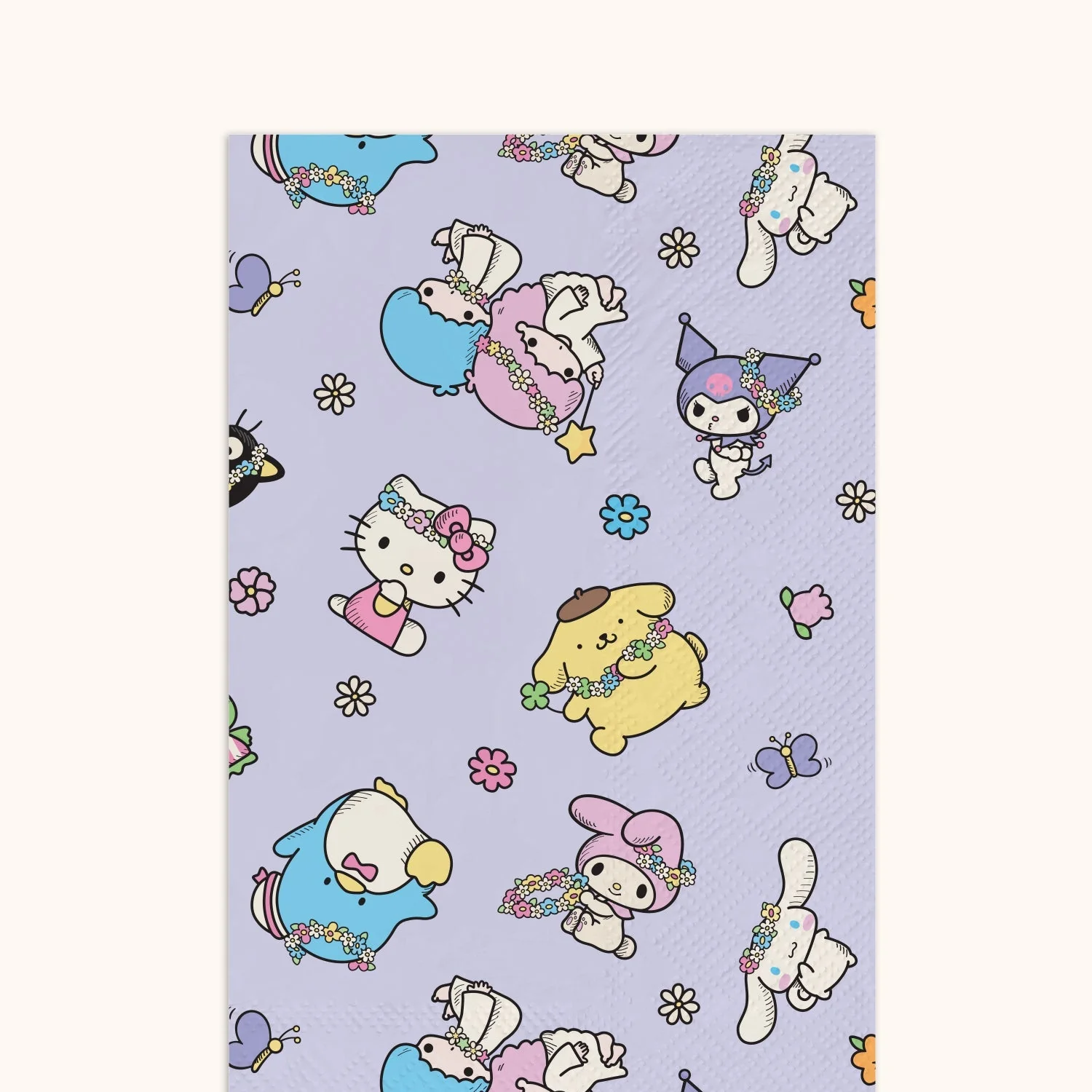 Hello Kitty and Friends x Studio Oh! Flower Crowns Guest Towels
