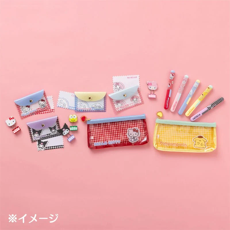 Hello Kitty Gingham Pencil Pouch - Image 2