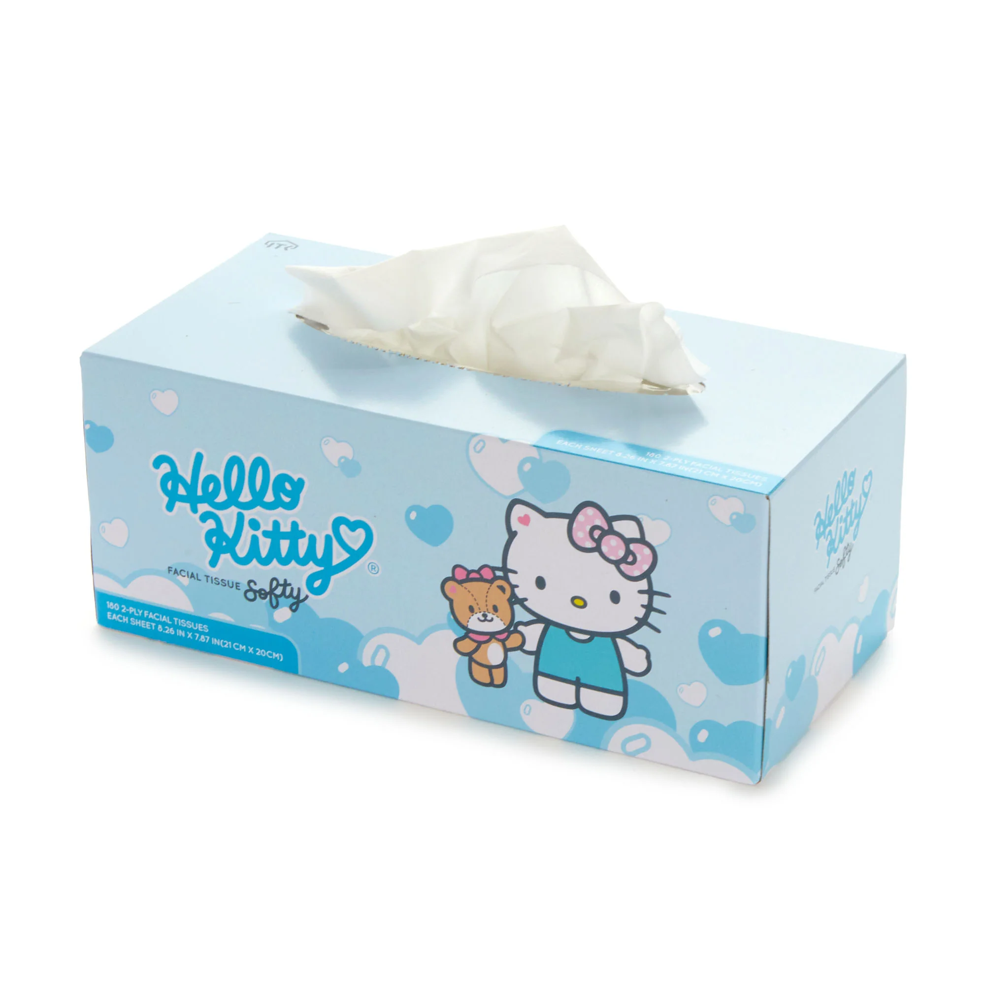 Hello Kitty Softly Facial 2-Ply Tissue Boxes (Pack of 3) - Image 3