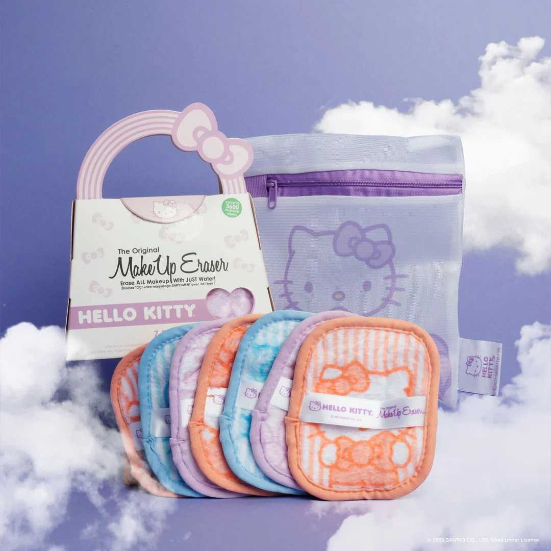 Hello Kitty x MakeUp Eraser 7-Day Set (Pastel) - Image 3