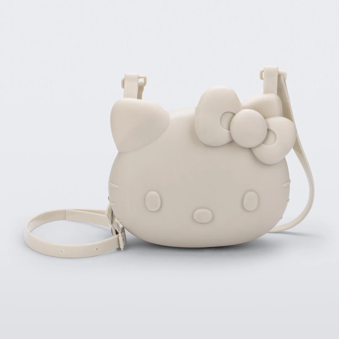 Hello Kitty x Melissa 3D Figural Shoulder Cute Bag (Beige)