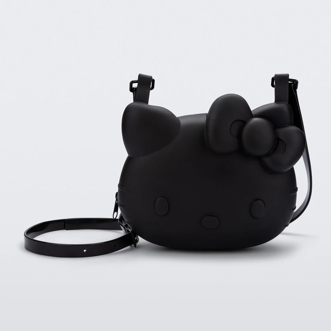 Hello Kitty x Melissa 3D Figural Shoulder Cute Bag (Black)