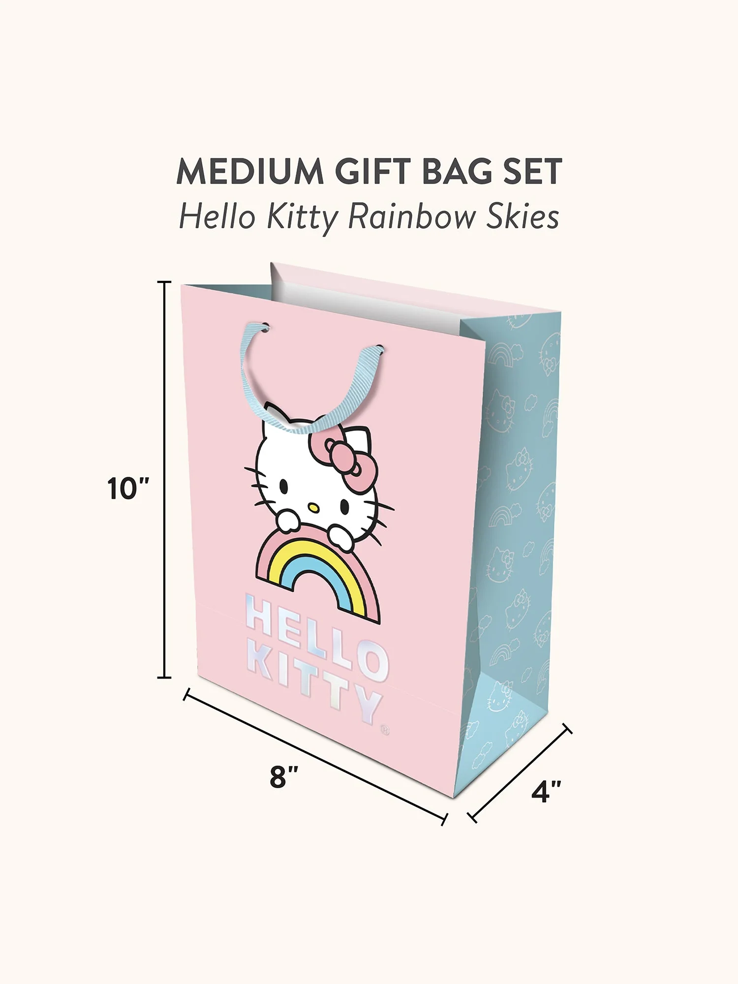 Hello Kitty x Studio Oh! Rainbow Skies Gift Bag Set (Medium) - Image 2