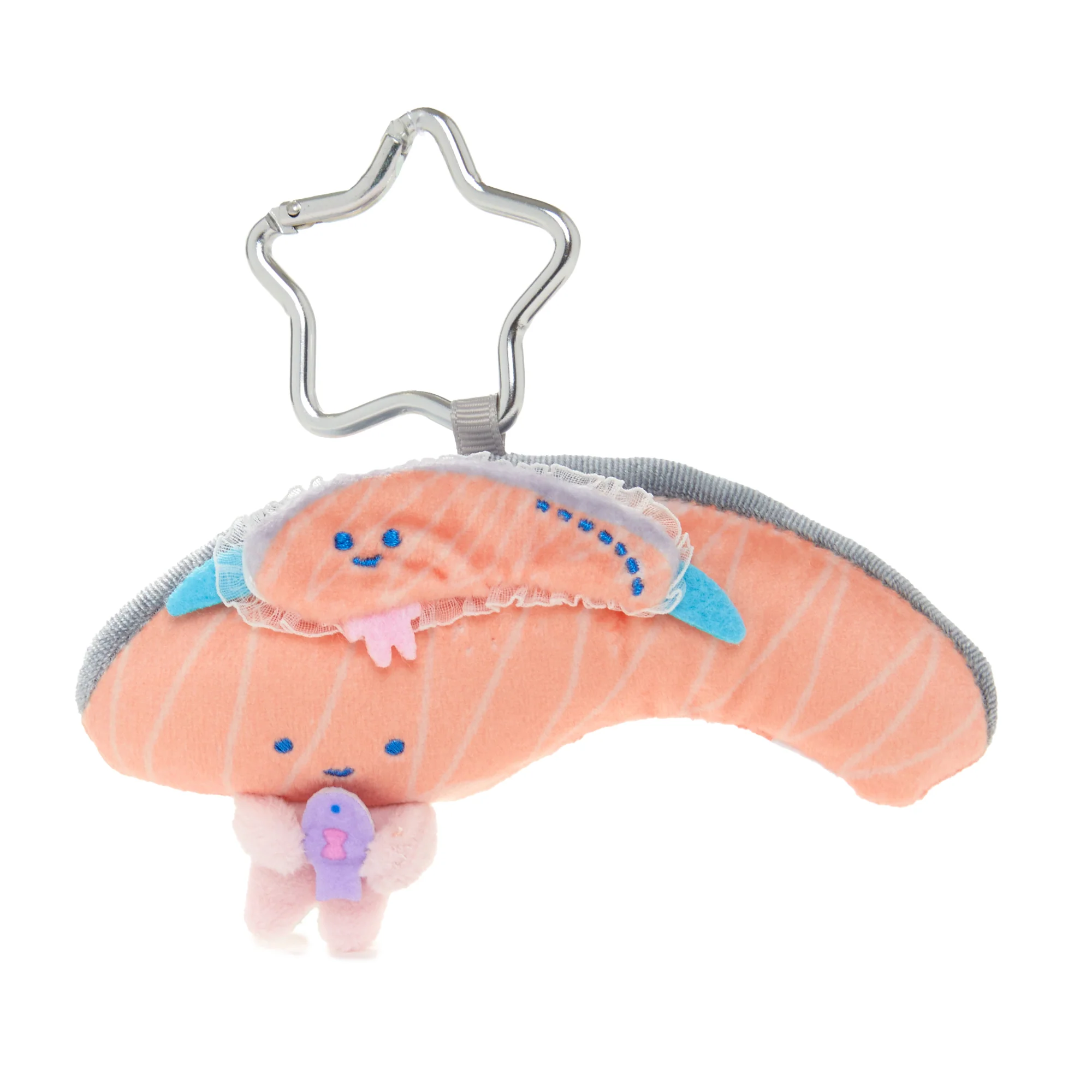 Kirimichan Sleep Mask Plush Mascot Keychain (Sleepover Series)
