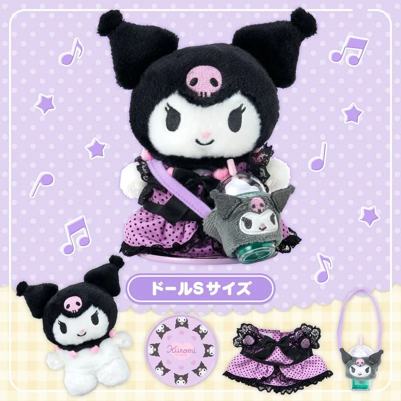 Kuromi Dress-Up Doll Starter Set (Pitatto Friends Series) - Image 9