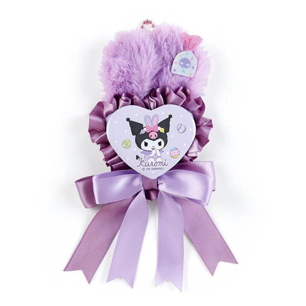 Kuromi Rosette Badge (Spring Things Series)