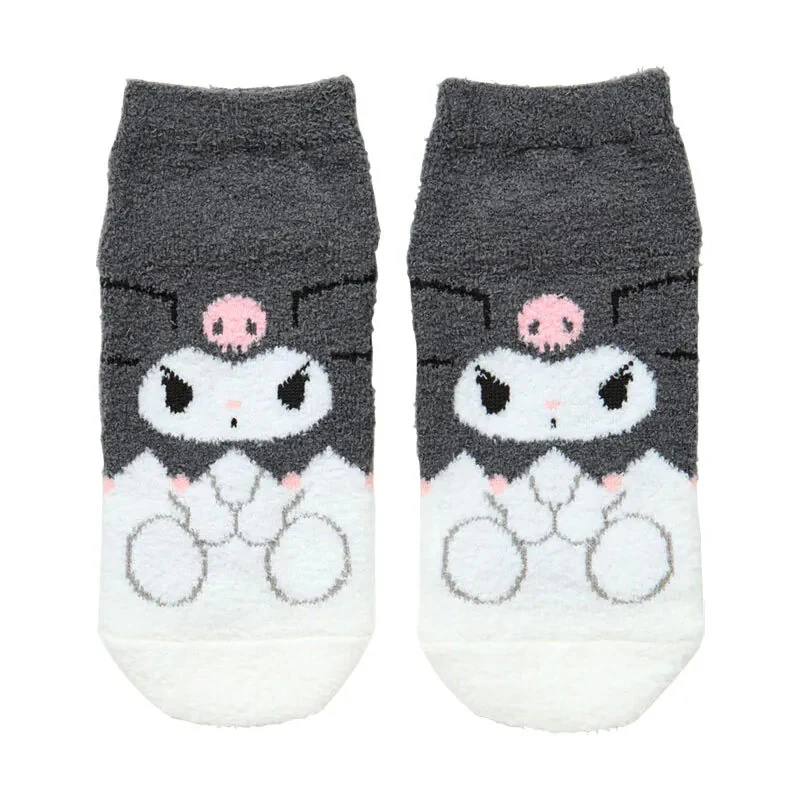 Kuromi Tucked-In Cozy Ankle Socks