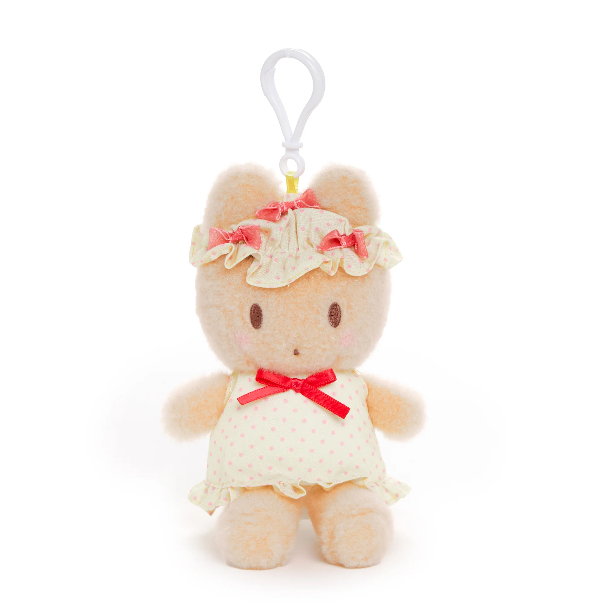 Marron Cream Plush Mascot Clip (Nightcap Series)