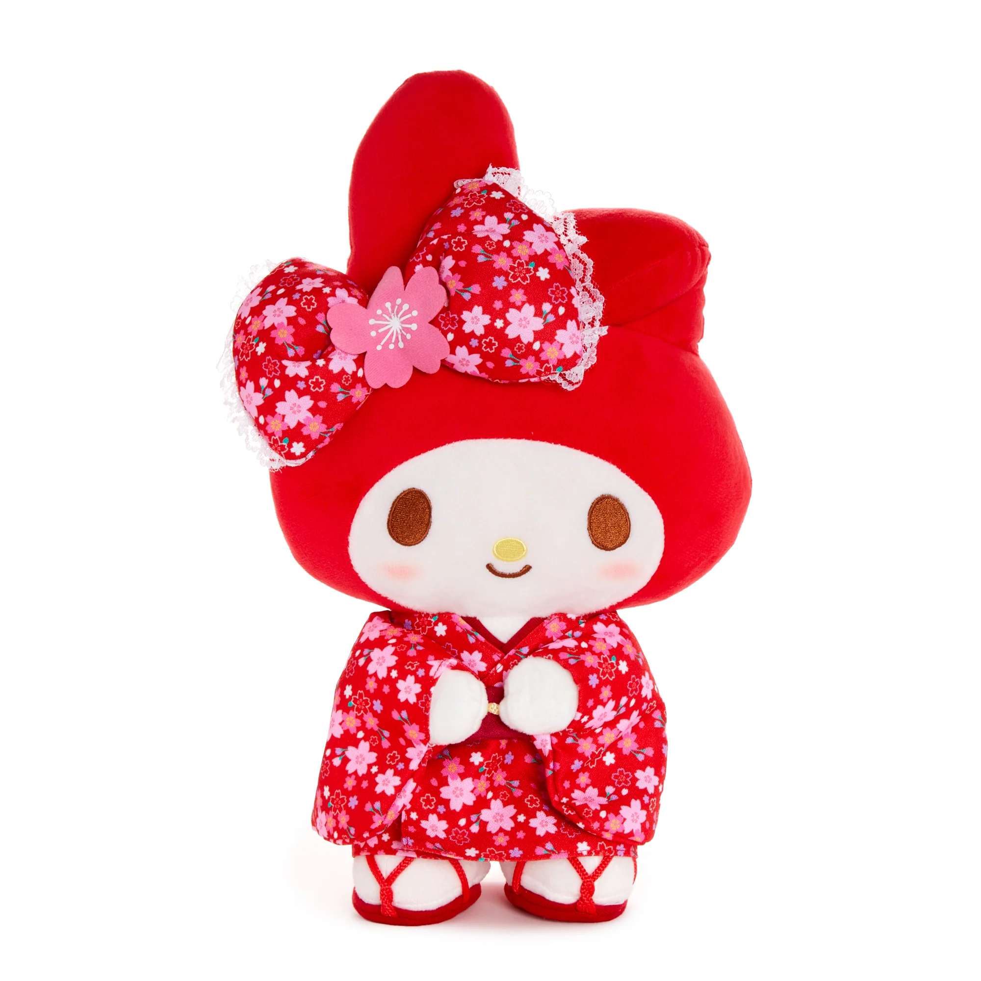 My Melody 14" Red Standing Plush (Spring Kimono Series)