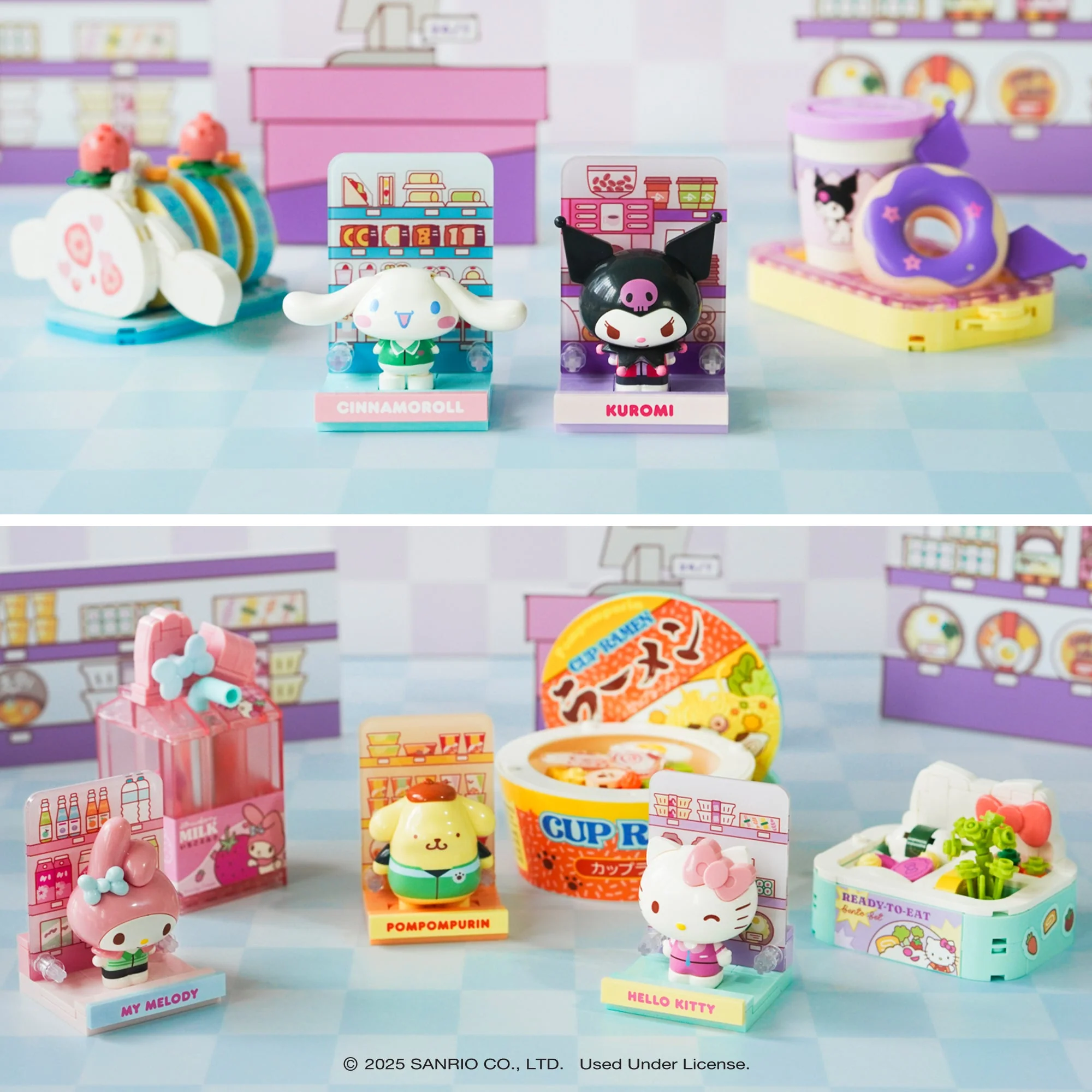 My Melody Konbini Building Blocks Set (Strawberry Milk) - Image 7