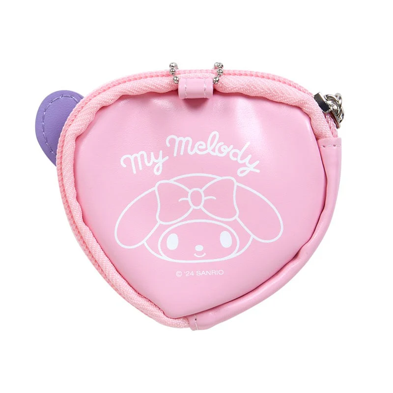 My Melody Mini Pouch and Pin Set (Big Heart Series) - Image 2