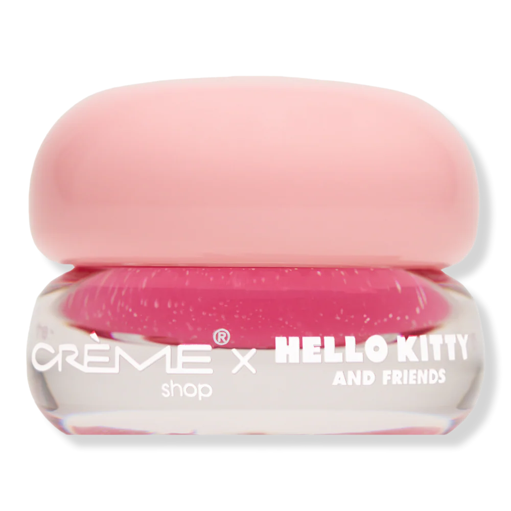 My Melody x The Crème Shop Gloss Jelly Tinted Peptide Lip Glaze (Bubblegum)