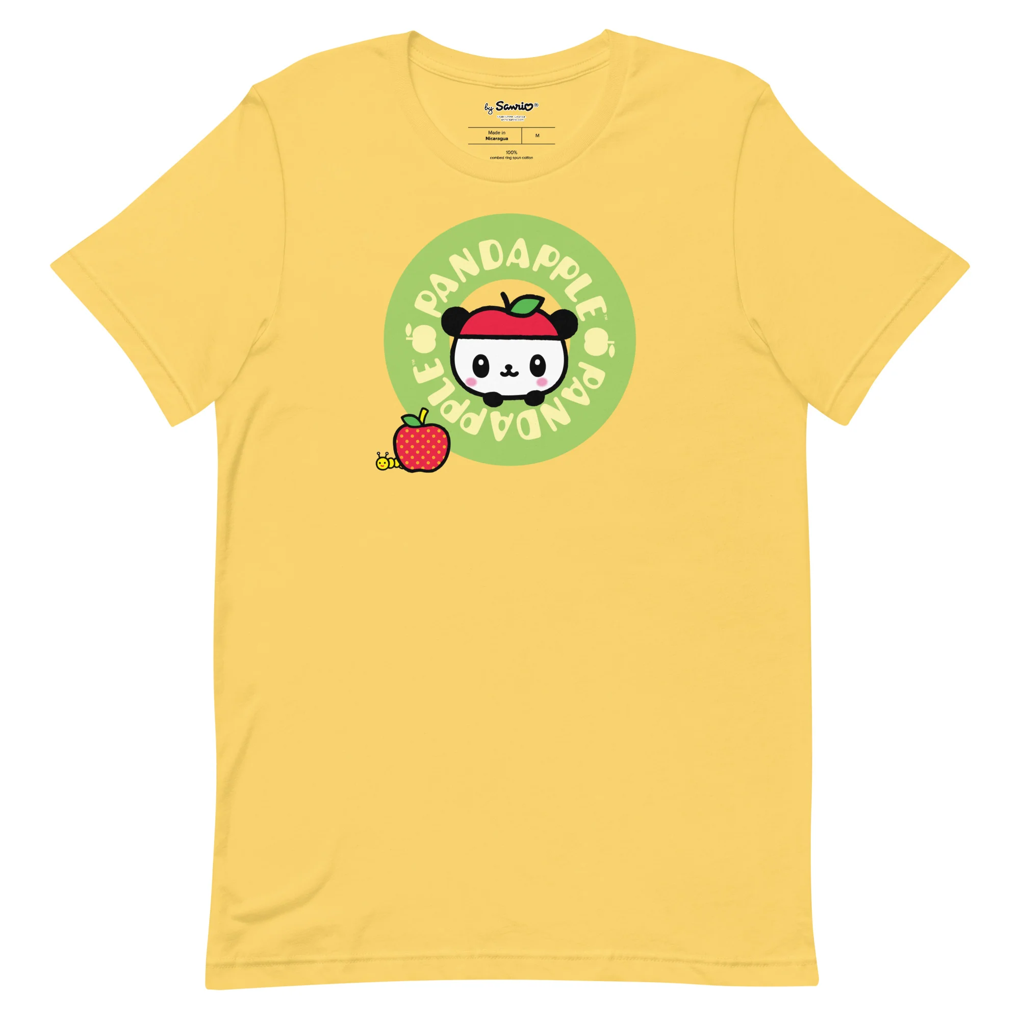 Pandapple Green Logo Tee