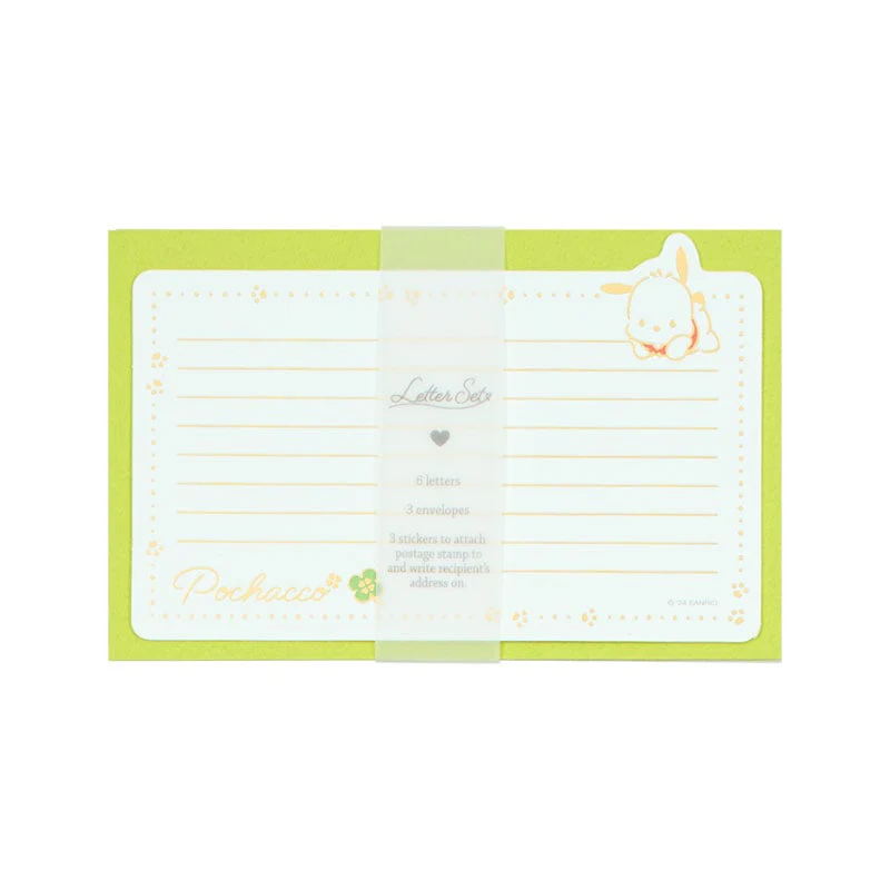 Pochacco Classic Enclosure Letter Set