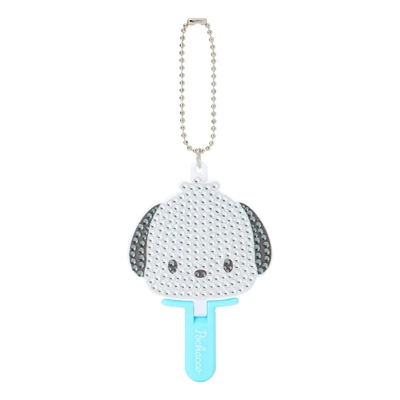 Pochacco Mini Bling Mirror Charm