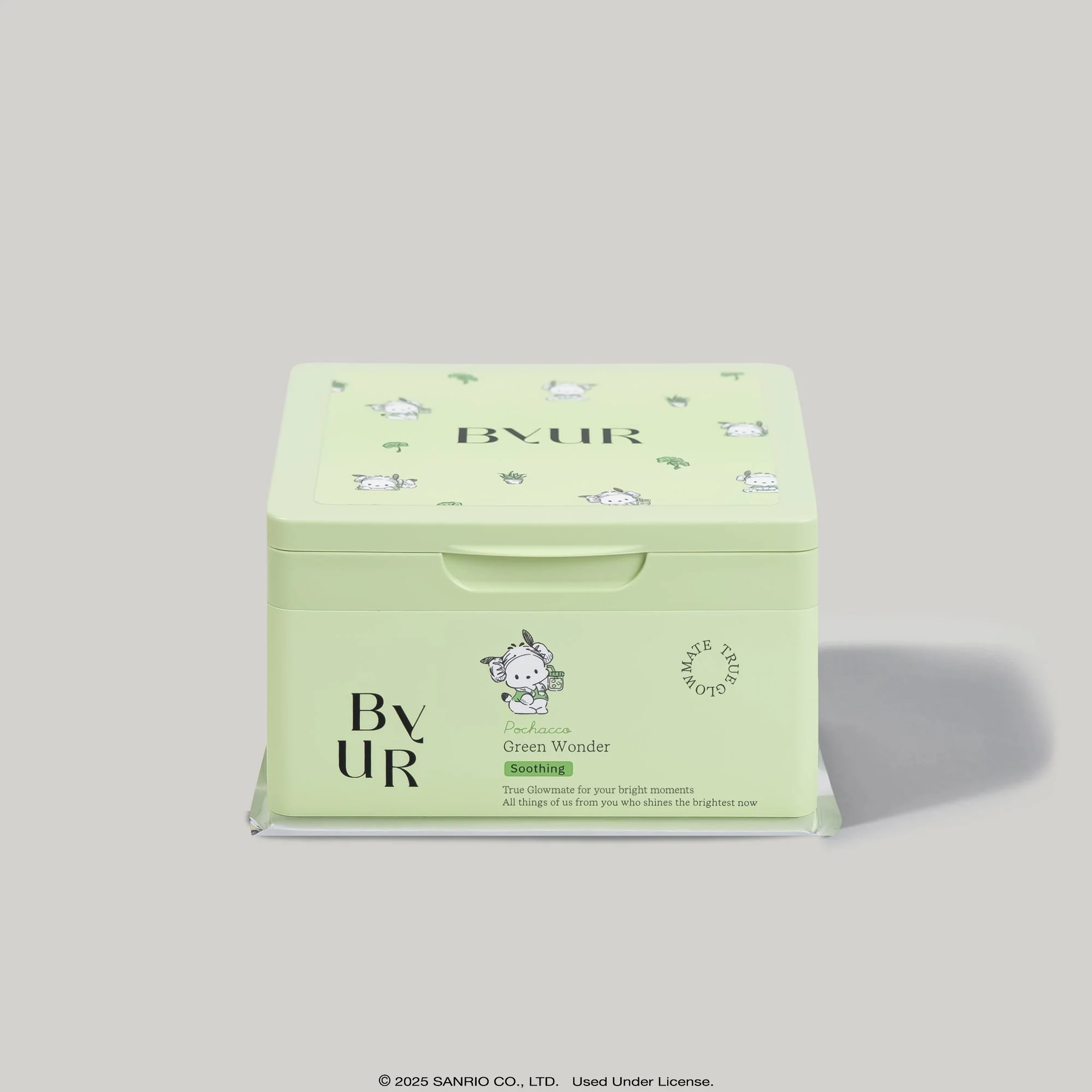Pochacco x ByUR Green Wonder Daily Aqua Serum Mask (Sanrio K-Spa Edition)