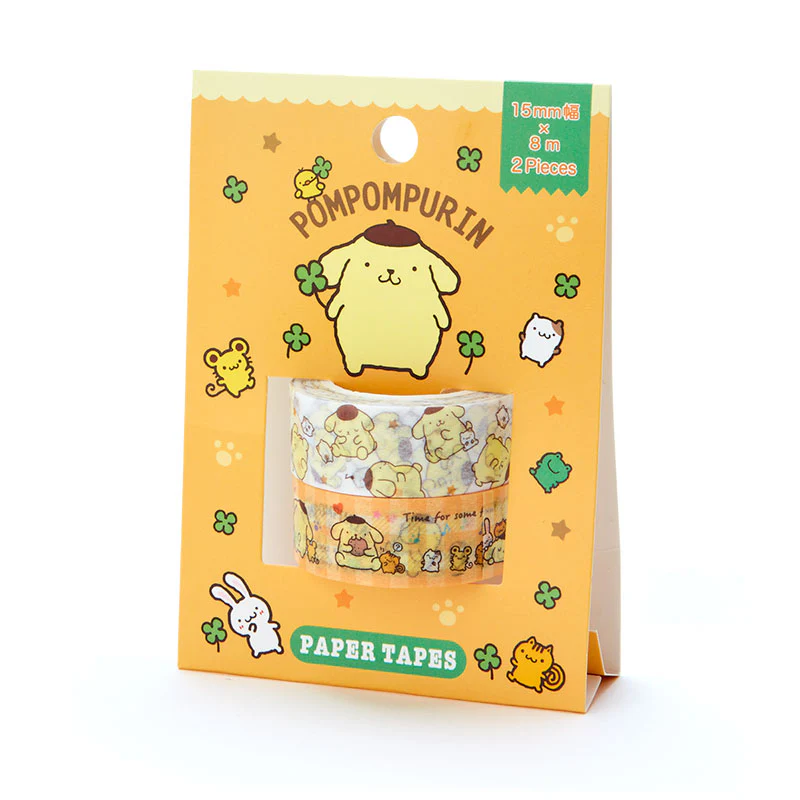 Pompompurin 2-Piece Washi Tape Set