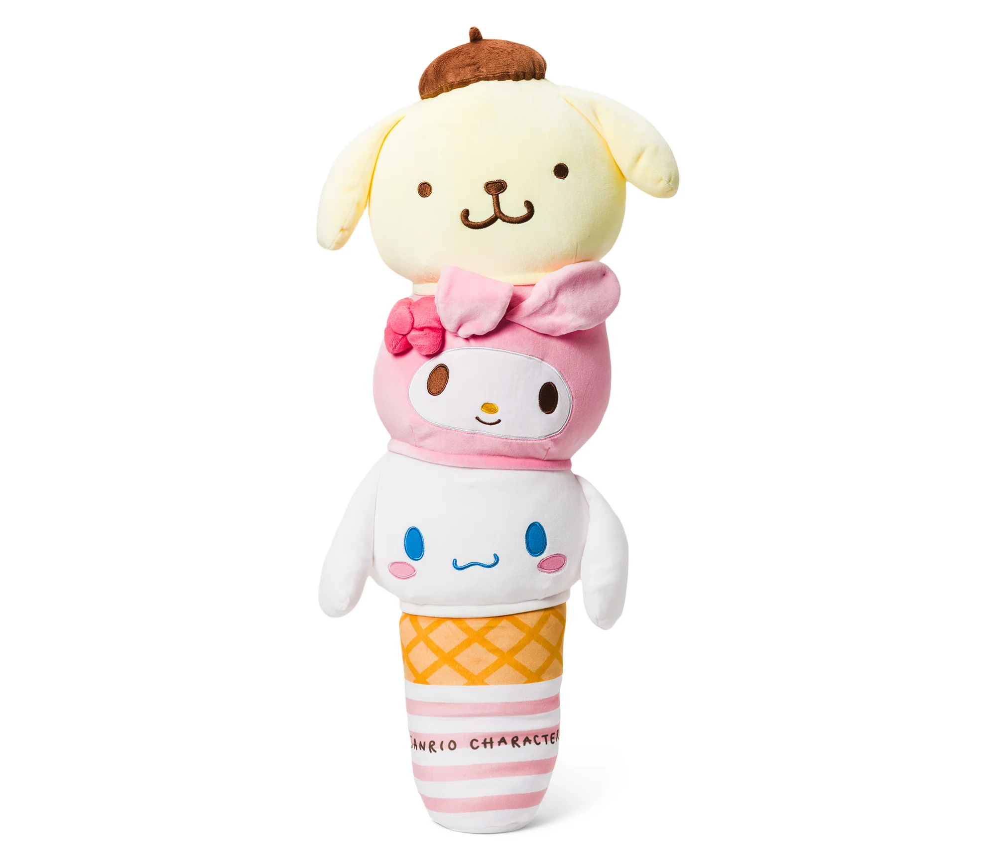 Sanrio Characters Besties Mochi Plush Ice Cream Pillow